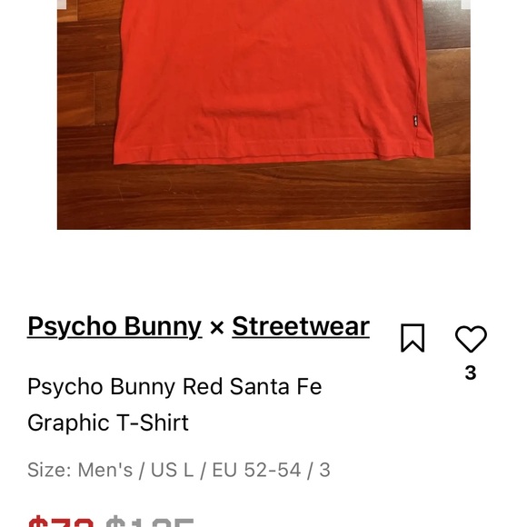 Men’s Psycho Bunny 🐰 T-shirt - Picture 5 of 15